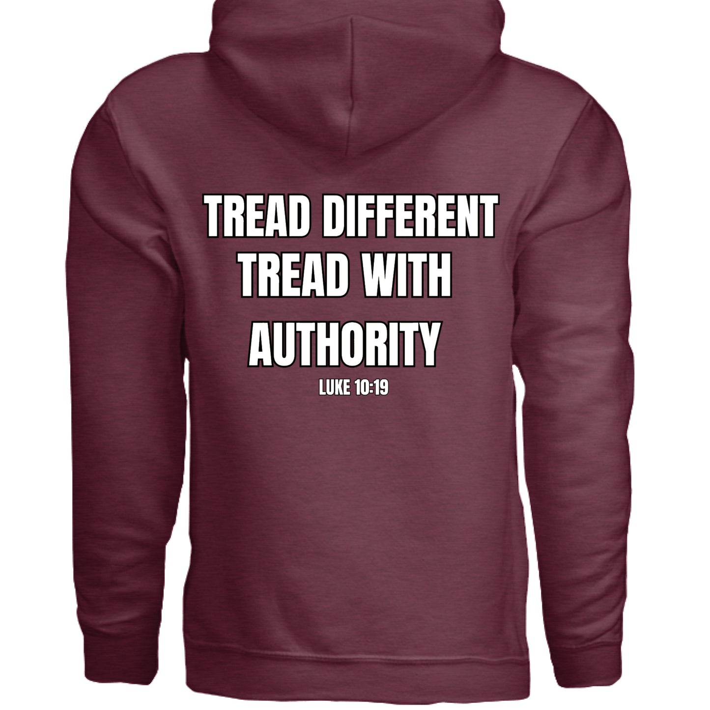 Heather Sport Dark Maroon - BACK